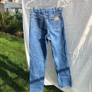 Vintage wrangler high rise denim